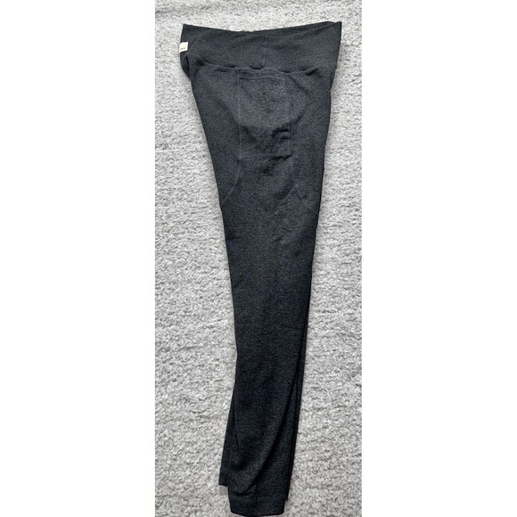 Vuori Leggings Womens Small Gray Heathered Soft Clean Elevation High Rise Crop - Picture 7 of 10